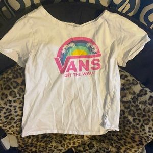 Large Vans “off the wall” short sleeved t shirt